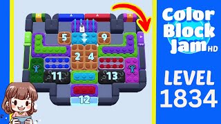 Soluzione del Livello 1834 di Color Block Jam
