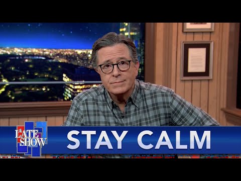 斯蒂芬-科爾伯特保持冷靜，美國將迎來前所未有的選舉日 (Stephen Colbert Remains Calm As America Braces For An Election Day Like No Other)