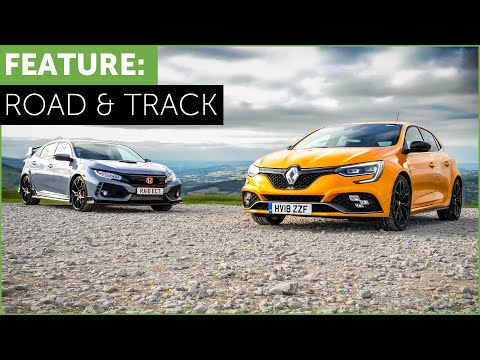2018 Renault Megane RS Cup vs Honda Civic Type R - Road and Track Battle /w Tiff Needell