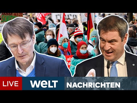 IMPFPFLICHT RECHTENS: Corona-Zoff - Söder macht weiter Druck auf Ampel-Regierung | WELT Newsstream