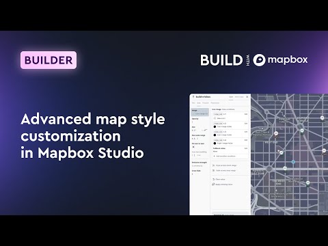 Advanced map style customization in Mapbox Studio