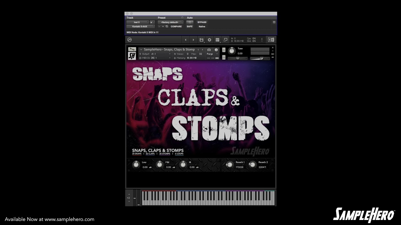 SampleHero - Snaps Claps Stomps Walkthrough Video