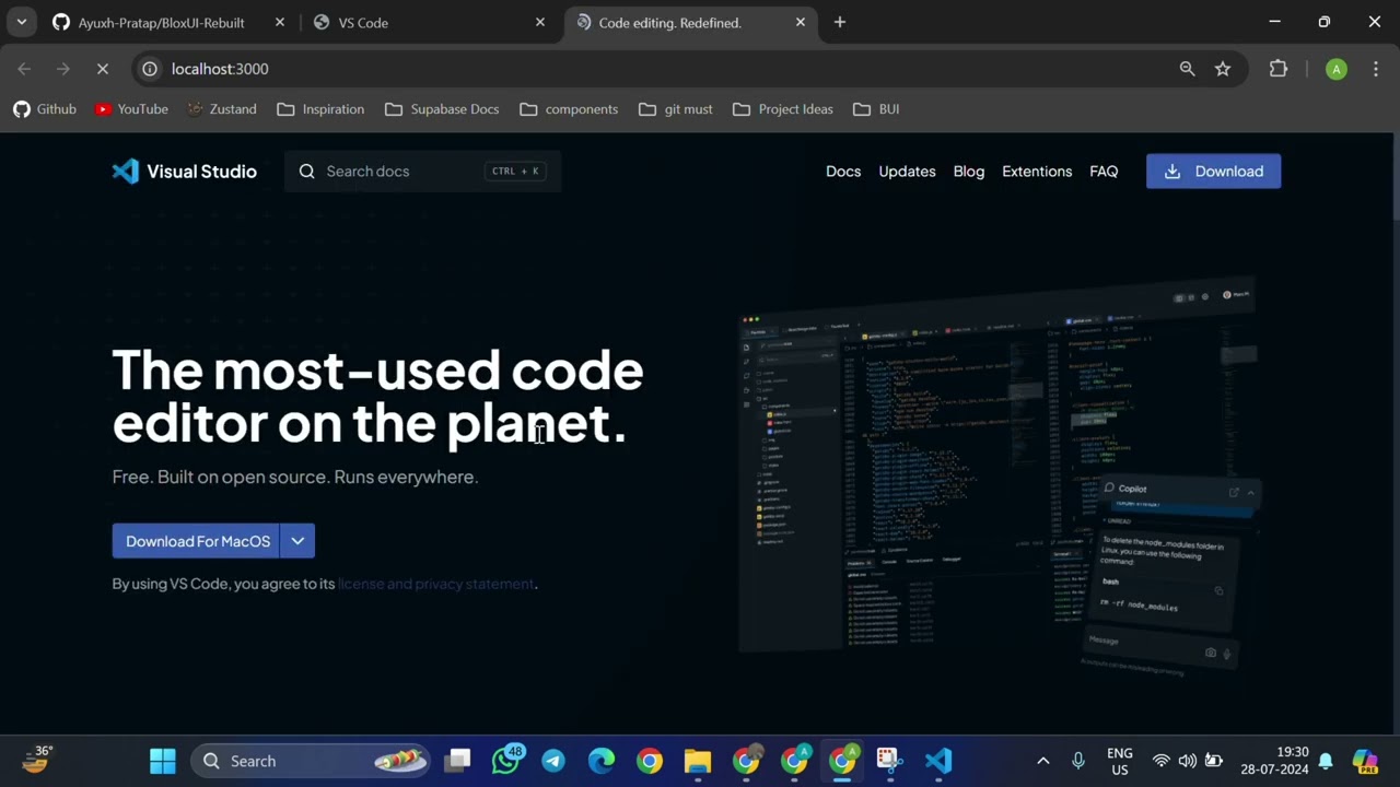 BloxUI: The Ultimate Open-Source React & Tailwind CSS Component Library