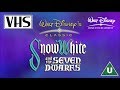 Opening To Snow White The Seven Dwarfs Platinum Editon UK VHS 2001