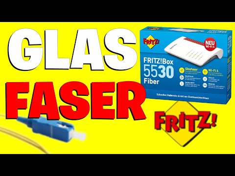 GLASFASERANSCHLUSS Tutorial mit der 5530 Fritz!Box✅️