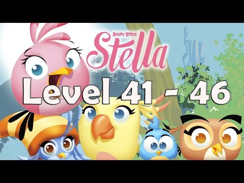 Angry Birds Stella Gameplay HD - Walkthrough Level 41,42,43,44,45,46 [IOS, Android]