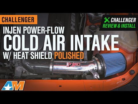 2009-2019 Challenger 5.7L HEMI Injen Power-Flow Cold Air Intake - Polished Review & Install