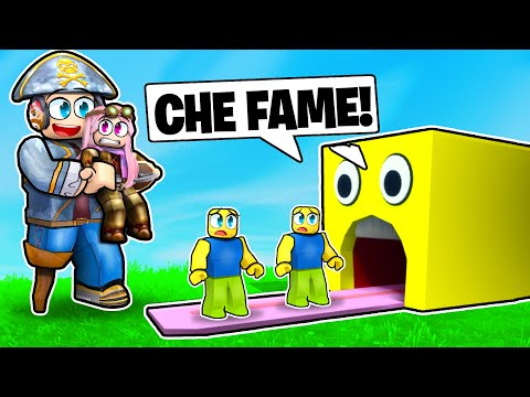 FAI MANGIARE IL NOOB GIGANTE FINO AD ESPLODERE! - ROBLOX