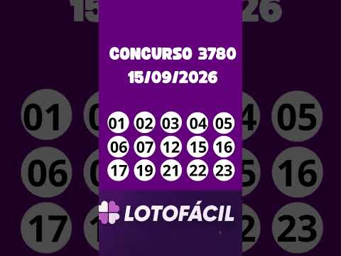 🟣 LOTOFÁCIL 3780: 72 APOSTAS LEVAM R$ 4,4 MILHÕES 🍀#lotofacil #resultado