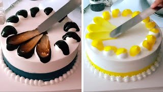 Clever Cake Decorating Technique Like a Pro | Most Satisfying Chocolate Cake Decorating Ideas