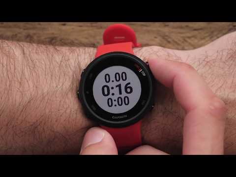 garmin forerunner 45s black