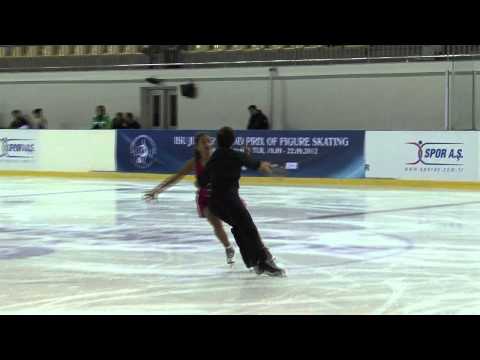2 M. GASSOUMI / C. LE MOLAIRE (FRA) - ISU JGP Istanbul 2012 Junior Ice Dance Short Dance
