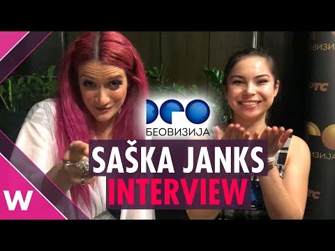 Sashka Janx – “Da li čuješ moj glas” INTERVIEW @ Beovizija 2019 | wiwibloggs
