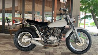 SUZUKI バンバン200 NH41A カスタム スカチューン タイヤ前後新品　ファットシート　スパトラ装着　フロントフォークOH 油脂類交換