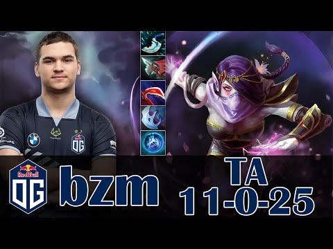 🔥 RANK 1 - OG.bzm - Templar Assassin - 11-0-25 - Dota 2 Pro Highlights