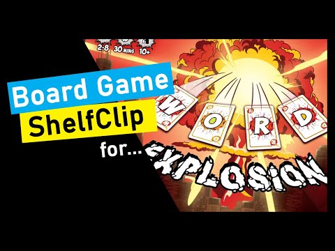 ShelfClips: Word Explosion (Short Board Game Preview)