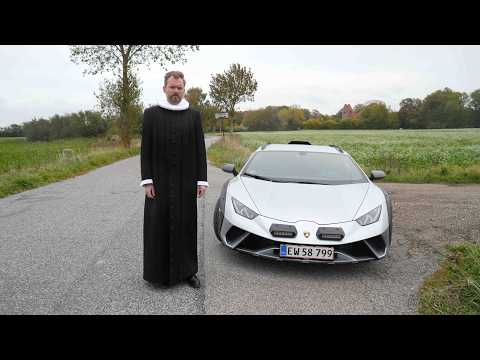 TIL SØNDERTHON SOM PRÆST I SJÆLDEN LAMBORGHINI!