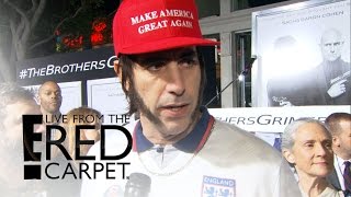 Do Sacha Baron Cohen and Kanye West Get Along? | Live from the Red Carpet | E! News