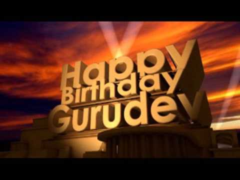 Happy Birthday Gurudev