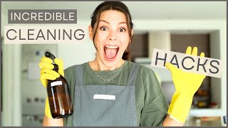 🌎💚Ultimate NATURAL Cleaning Hacks: Only 3 Ingredients to clean your entire house!