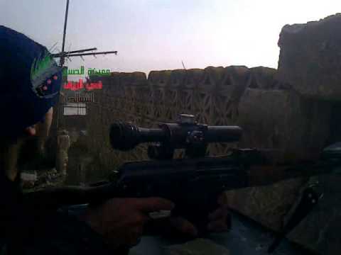 رصد إحدى مروحيات قوات النظام تحاول الهبوط في مطار منغ العسكري من قبل لواء شرارة الشمال