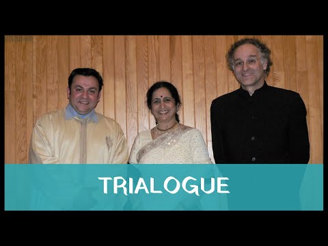 ‘Trialogue’ | Aruna Sairam with Dominique Vellard of France and Noureddine Tahiri of Morocco