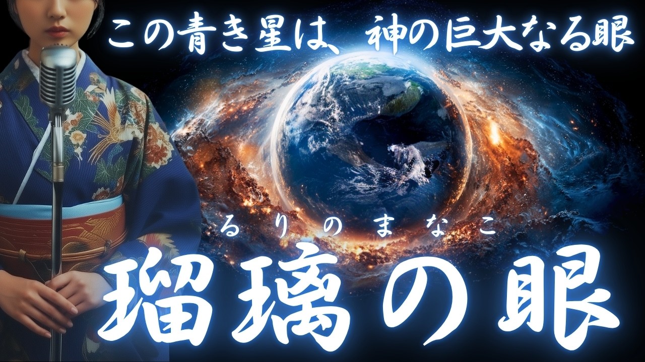 【日本の祈り歌】『瑠璃の眼（るりのまなこ）』– この青き星は、神の巨大なる眼｜古風｜和風｜曲｜