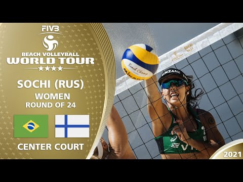 Tainá/Victoria vs. Lehtonen/Ahtiainen - Women's R24 | 4* Sochi 2021