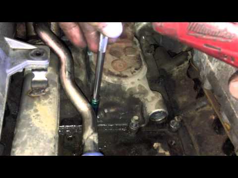 Ford 6.0 Powerstroke diesel No start hot. Low ICP, STC Fitting failed.