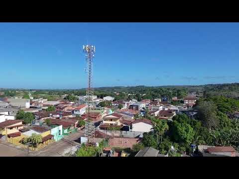 CIDADE DE UNA, BAHIA - VISTA PANORAMICA DA CIDADE - GRAVADO COM dji fly NEO