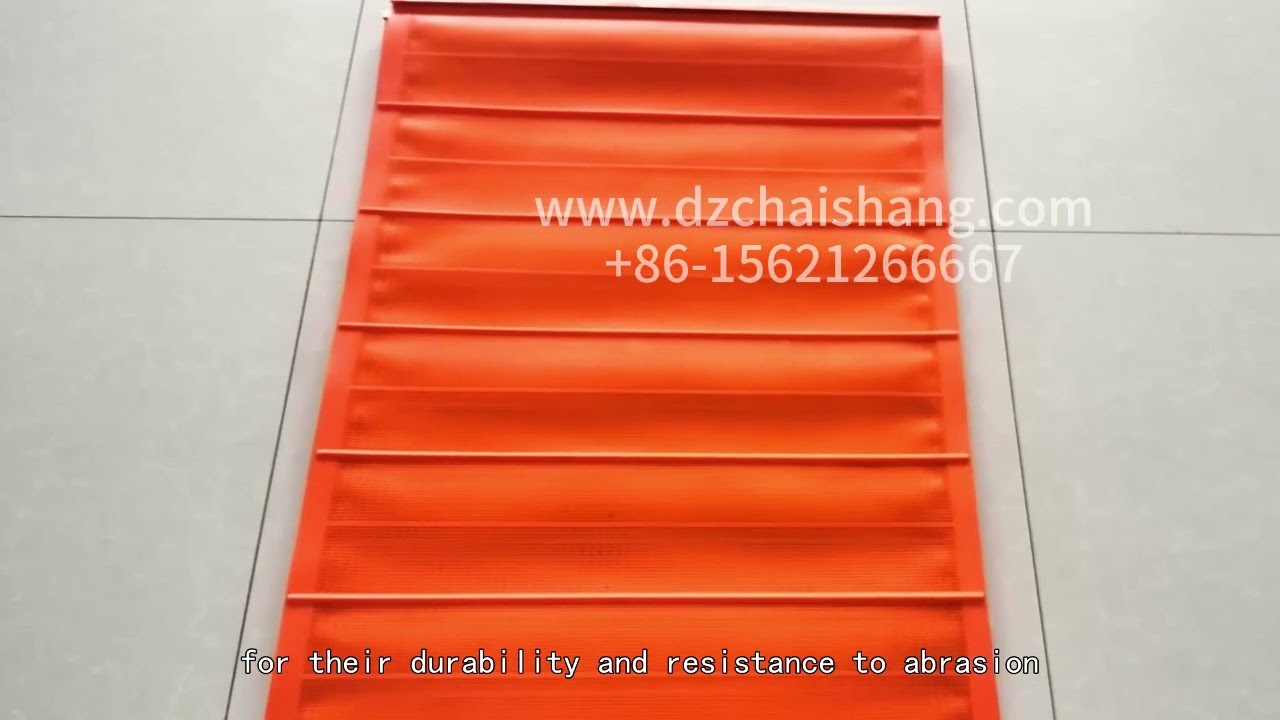 polyurethane screen panel,high frequency fine screen