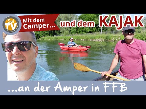 Kurztripp an die Amper mit Kajak-Fahrt