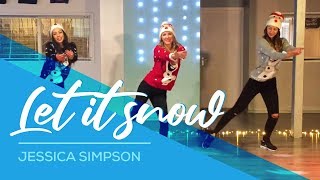 Christmas Dance - Baile de Navidad - Let it Snow - Jessica Simpson - Easy Fitness Dance 2016