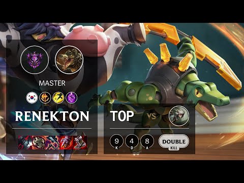 Renekton Top vs Camille - KR Master Patch 11.1