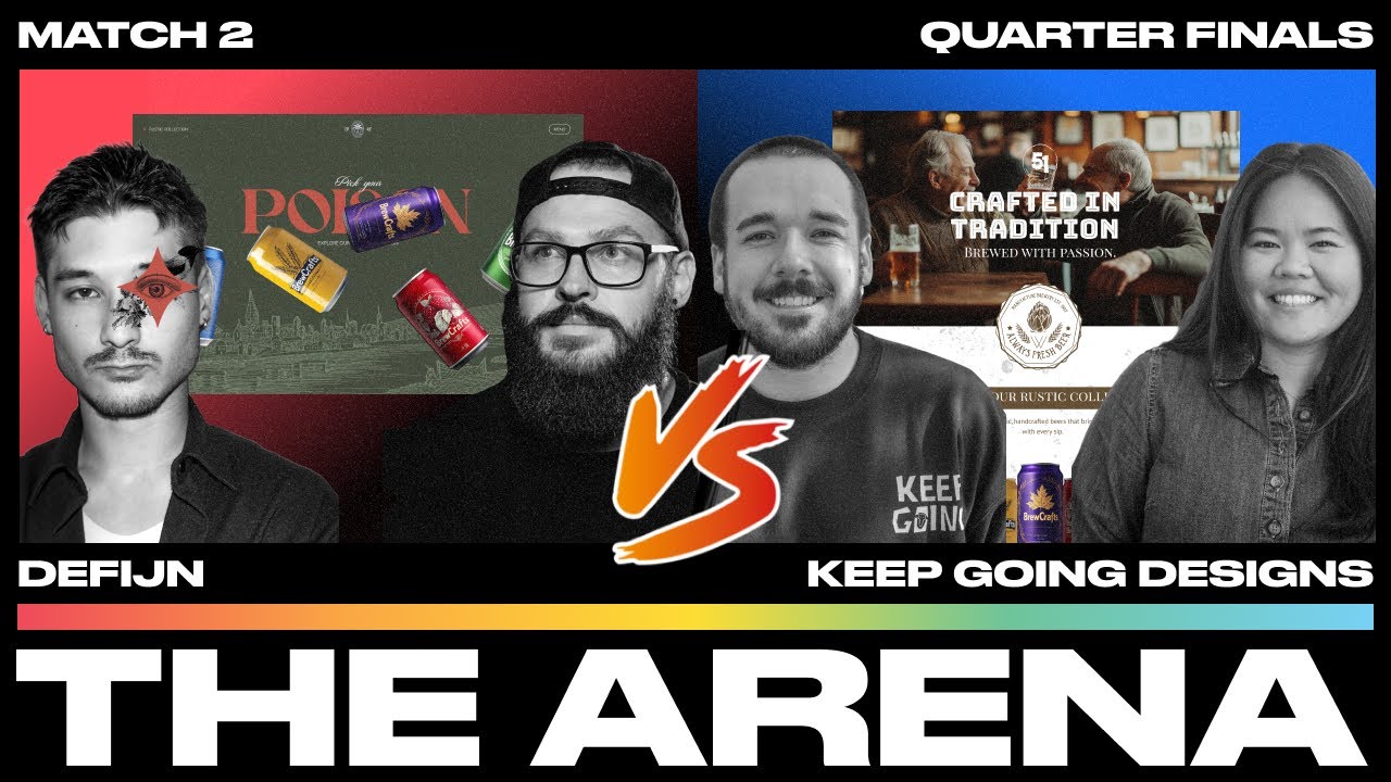 Match 2 — Defijn vs Keep Going Designs