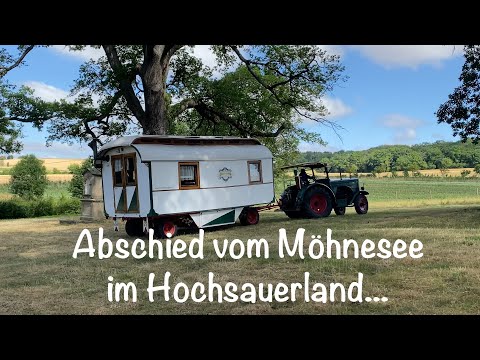 Abschied vom Möhnesee- Weiterreise an den Teutoburger Wald