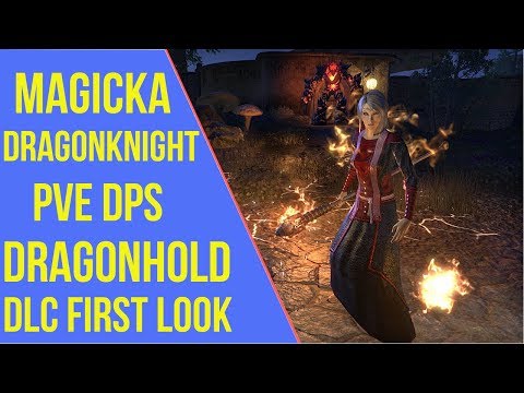Magicka Dragonknight DPS - Dragonhold First Look