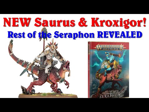 Kroxigor, Aggradons, and MORE Seraphon REVEALED at Adepticon!!