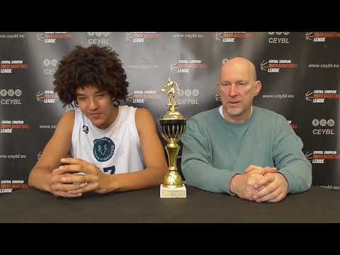 CEYBL U17 - Press conference, 26.2.2023, Science City Jena - Vienna D.C. Timberwolves