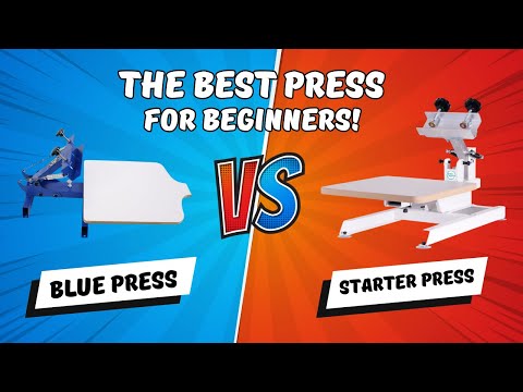 The Best Screen Printing Press for Beginners at Home | Don't buy one until you watch this!
