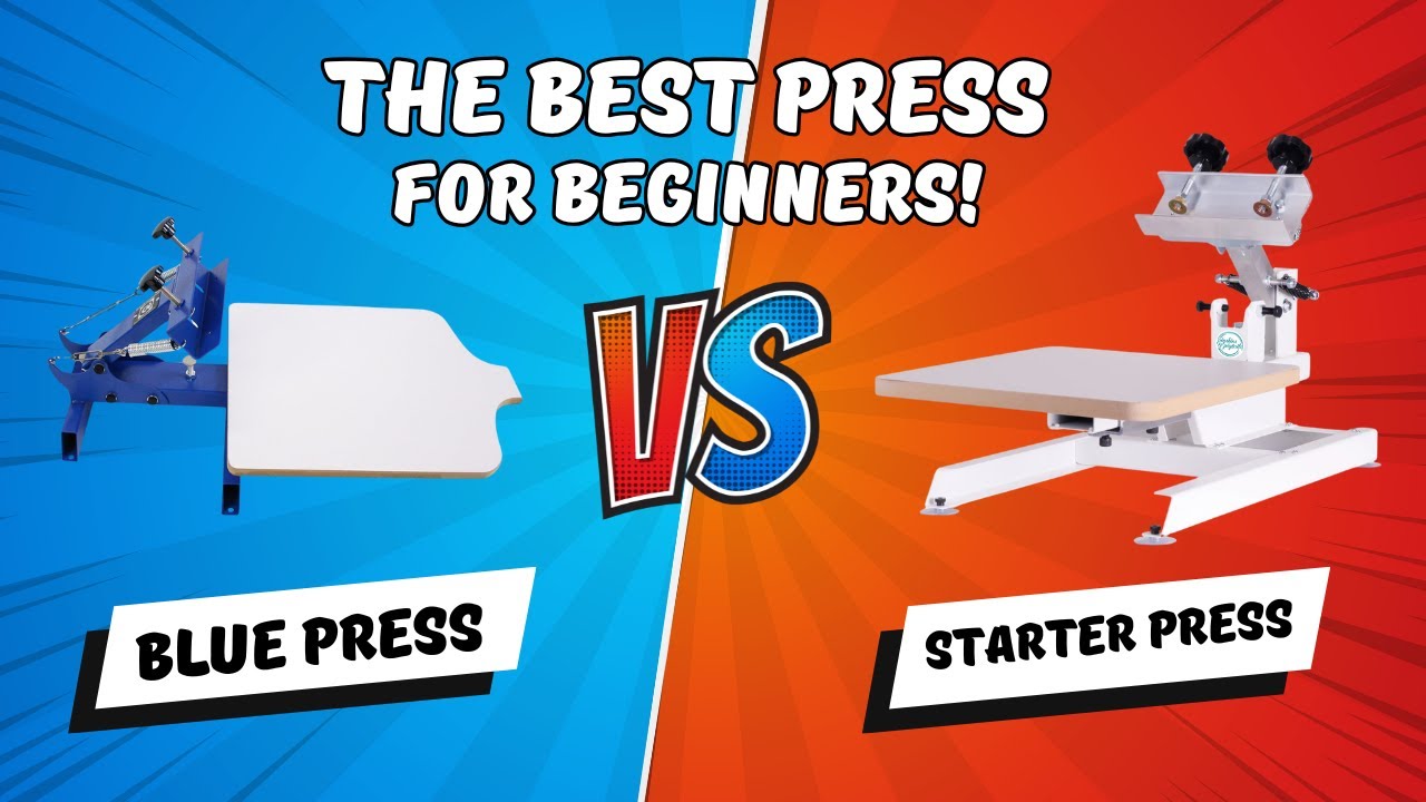 The Best Screen Printing Press for Beginners at Home | Don't buy one until you watch this!