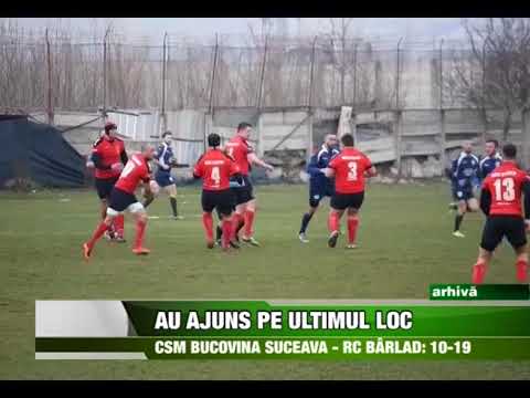 SPORT   CSM Bucovina Suceava – RC Bârlad: 10-19