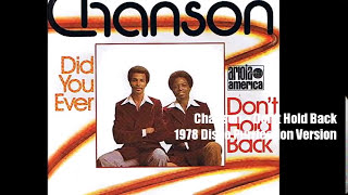 Chanson ~ Don't Hold Back 1978 Disco Purrfection Version