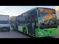 Autobuzul Mercedes Benz Citaro C2 Hybrid 7014 105 Intrând In Stația Clăbucet