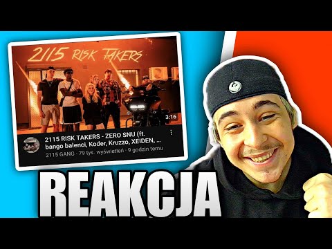 2115 RISK TAKERS - ZERO SNU (ft. bango balenci Koder Kruzzo XEIDEN zdunekk) prod. SHDØW (REAKCJA!!!)