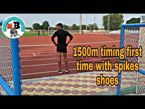 FIRST TIME RUNNING WITH SPIKES SHOES