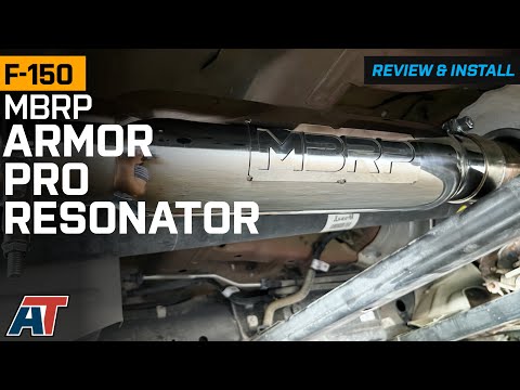 Ford F-150 MBRP Armor Pro Series Resonator Review & Sound Clip