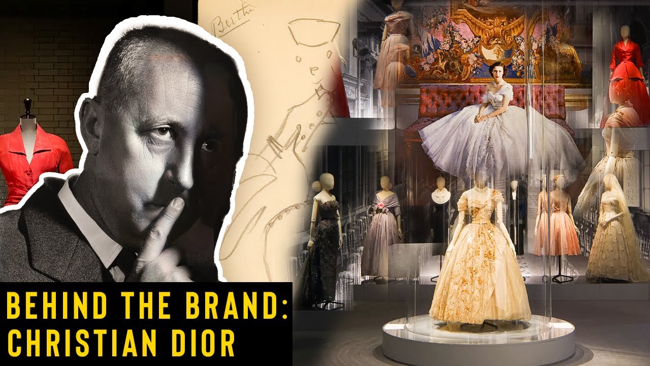 The FASCINATING HISTORY Behind CHRISTIAN DIOR - The Man Who Invented Fashion