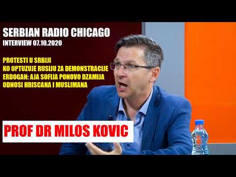 EXCLUSIVE! NEW! Serbian Radio Chicago - Prof Dr MILOS KOVIC 07.10.20