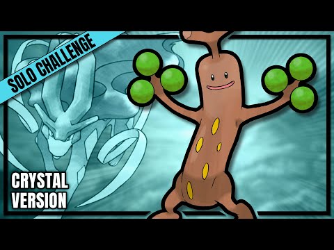Sudowoodo Solo - Pokémon Crystal Challenge - Time for some trick-or-"tree"ting